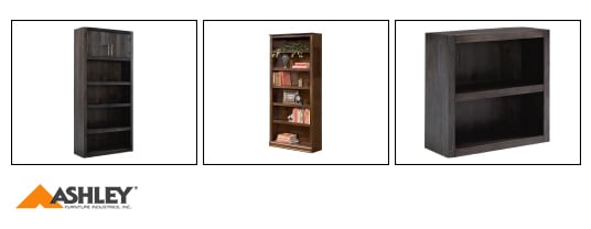 Ashley Furniture Bookcases at KEY Home Furnishings Delivered to Keizer