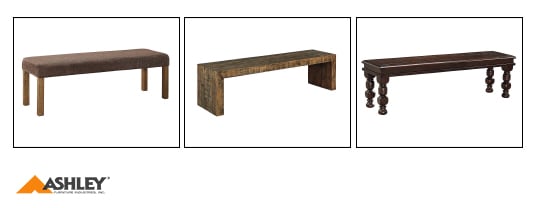 Ashley Furniture Dining Benches at KEY Home Furnishings Delivered to Jantzen Beach Ashley Furniture Dining Benches at KEY Home Furnishings Delivered to Jantzen Beach